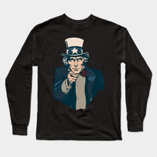 Uncle Sam Long Sleeve T-Shirt